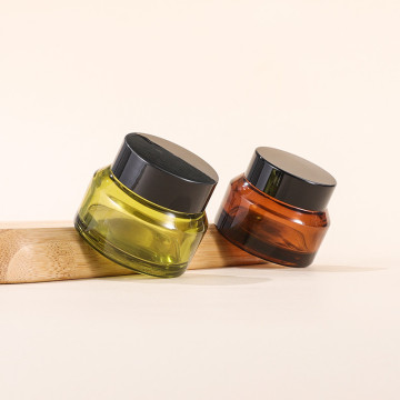 Amber Glass Jars & Cosmetic Bottles - 15g to 50g