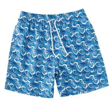 Men's Beach Shorts With Drawstring