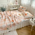 En dentelle de couvre-lit à volants jupe de feuille de lit fantaisie jupe