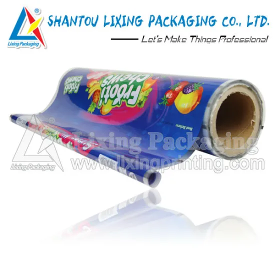 Laminated packaging film packaging
