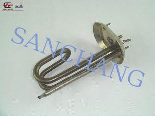 Oval flange stainless steel electric heating pipe for water