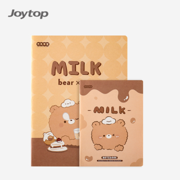 Wholesale Joytop Milk Bear Tea Exercise Books for Students