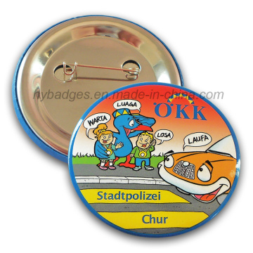 Promotion Cartoon Tin Badge (HY-MKT-040)