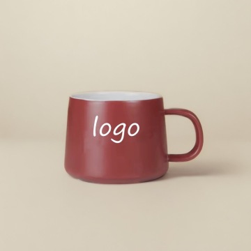 Ceramic Coffee Cup Cappuccino Wholesale Matte Reusable Tea Milk Custom Logo Porcelain Mugs
