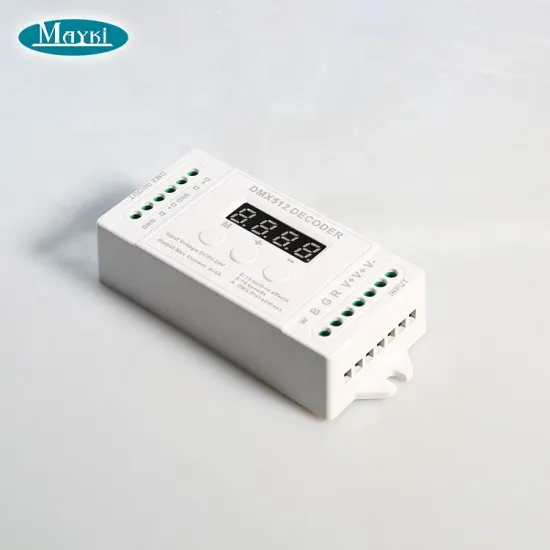 Mini 4channel LED DMX 512 Decoder - Universal Strong LED DMX Controller 12V-24V for Light Tape