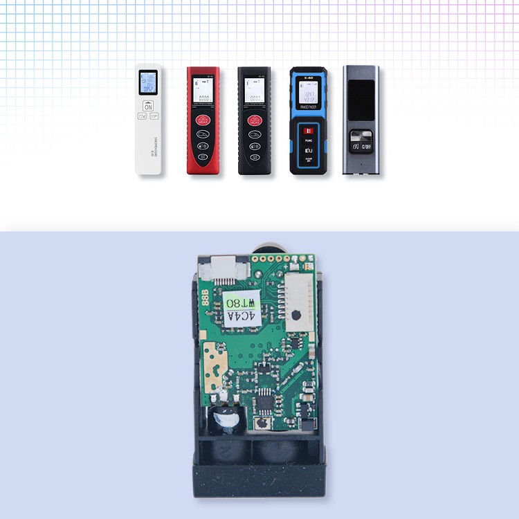 Sensor de precisión del medidor de distancia láser de 60 m