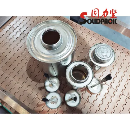 Solidpack 502 Brush Filling and Capping Machine for Viscous Glue