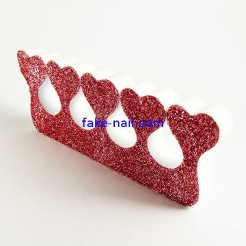 Easy Use Eva Red Colors Toe Dividers For Toe And Finger