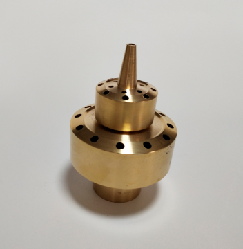 Copper 2-Layer Style Fountain Nozzle Brass Jet Water Fountain Nozzles