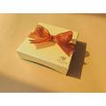 Hot Stamping Empty Bowknot Gift Paper Box