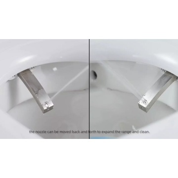 Novo modelo de vaso sanitário suspenso inteligente montado na parede