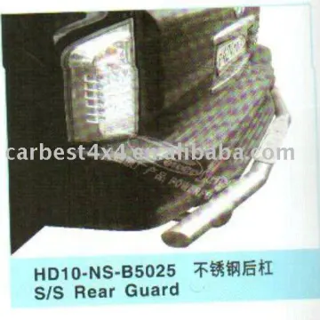 S/S REAR GUARD FOR NISSAN INFINITI QX56