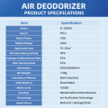 FL-D805C Deodorizator de aer cu plasmă montat pe perete