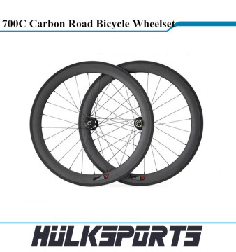 Hot sell!!700c carbon bicycle wheels with 60mm Clincher disc brake carbon disc wheel clincher