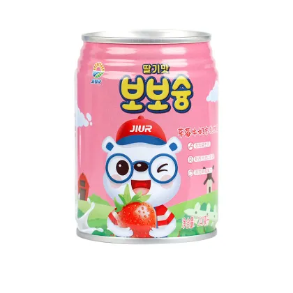 JIUR New Flavors Strawberry Drink Manufacturer - Custom Soft Drinks and Milk Drinks for Sale