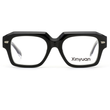 Vintage Fashion Acetate Eyeglasses Frames: High-Quality, Thick Handmade Eyewear