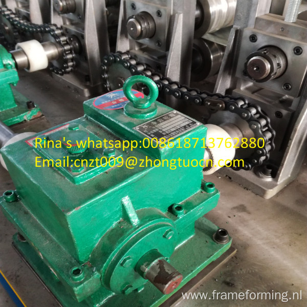 side slider roll forming machine U side guide channel machine side slider roll forming machine