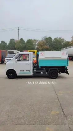 New Electric hook lift garbage truck