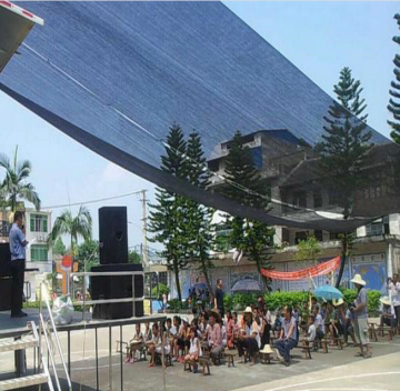 Agricultura verde de polietileno de alta densidad el sol sombra Net