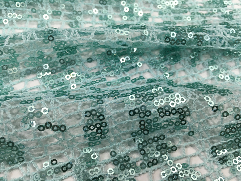 3mm Shiny Sequin Embroidery Fabric