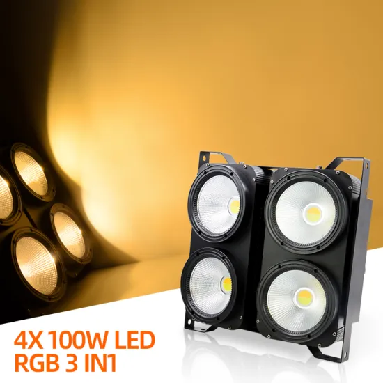 Big Dipper four eye stage audience RGB night COB par lights 4PCS 100W lights