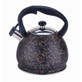 3L stainless steel whistling kettle with belly shape