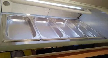 6pan sushi fruit cake display freezer