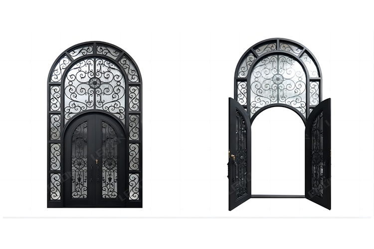 boundary wall gate design iron exterior doors