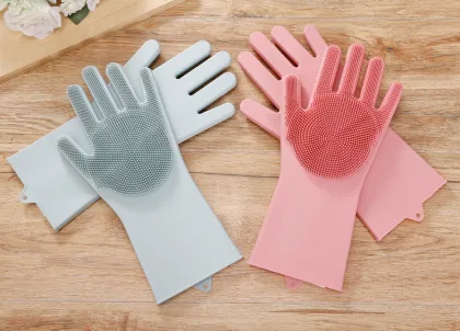 Silicone Gloves Washing Gloves Kitchen Cleaning Glove