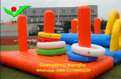 Commercial rent adult interactive Fun Games props inflatable games
