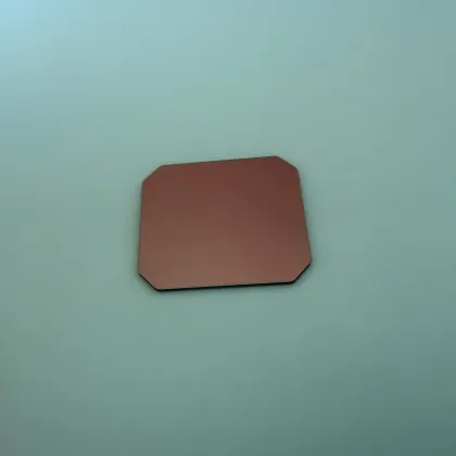 Silicon Crystal Window Si Wafer with Metal Coating