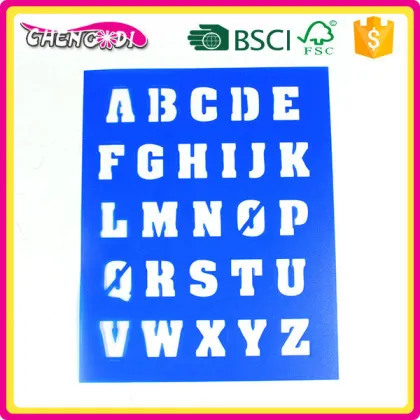 Superstyle colorful attract classical paint stencil patterns