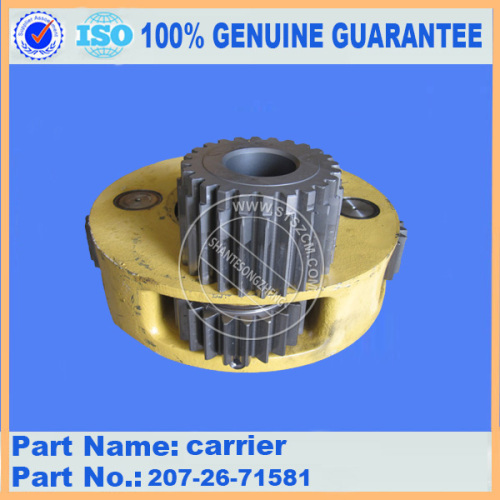 Salıncak makine parçaları için Komatsu PC300-7 taşıyıcı 207-16-71581