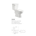 Water two piece toilet with toilet dual flush