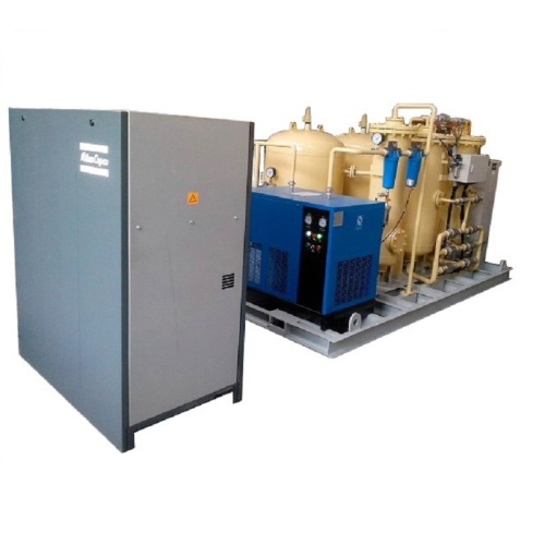 Energy-saving low cost skid nitrogen generator