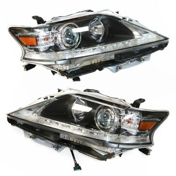HID Xenon Headlights LED DRL Assembly Set Left+Right For 2013-2015 Lexus RX350 RX450h