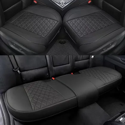 Breathable PU Leather Car Seat Covers for Auto Chair Cushions