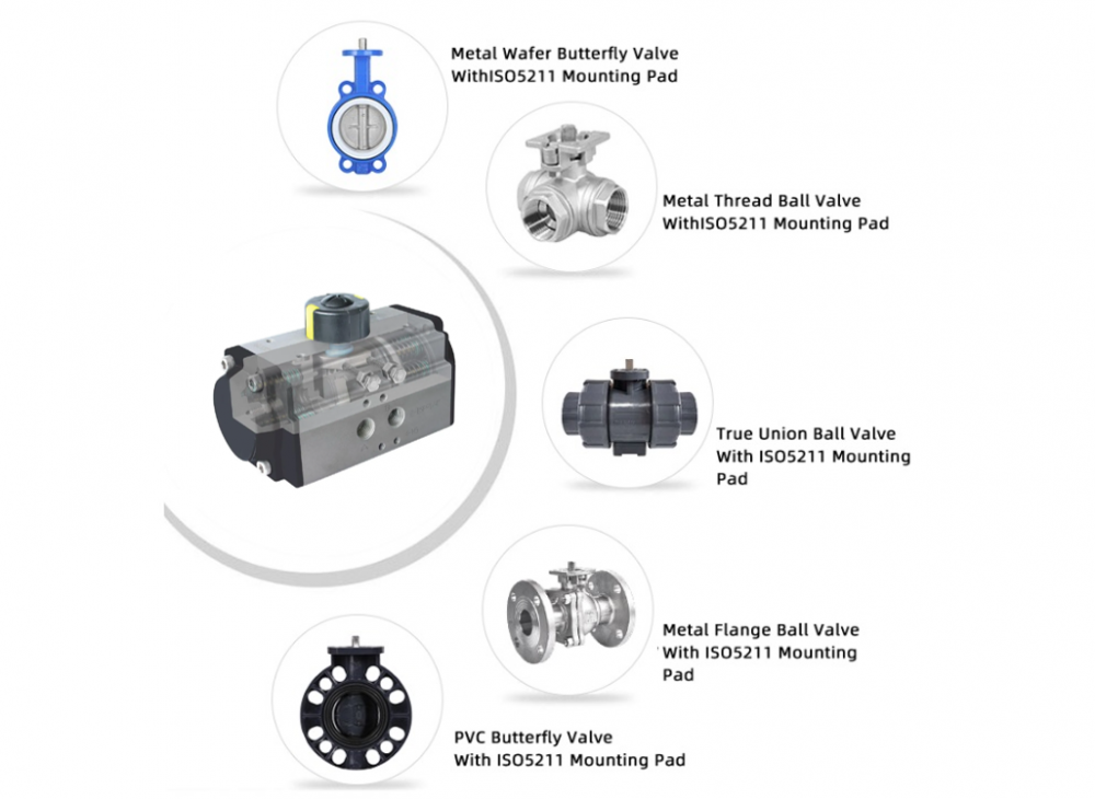 Pneumatic Butterfly Valve Accessories