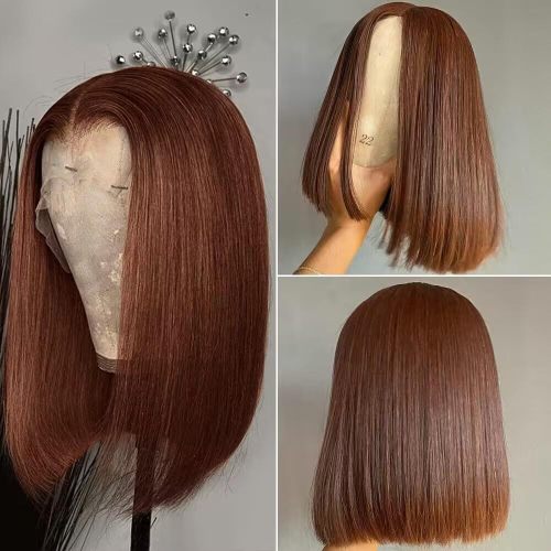 Brown Bob 13X4 Lace Front Wig