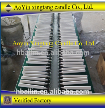 10g-100g white stick candle by factory