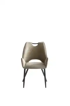 modern handle back dining chair