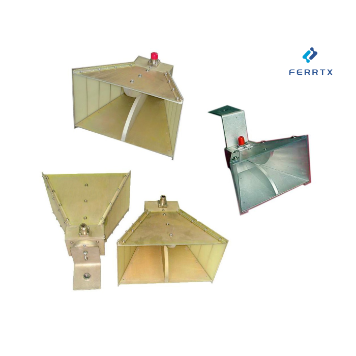 Antena de cuerno de banda ancha