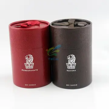 Round kraft paper packaging Essential oil cylinder box