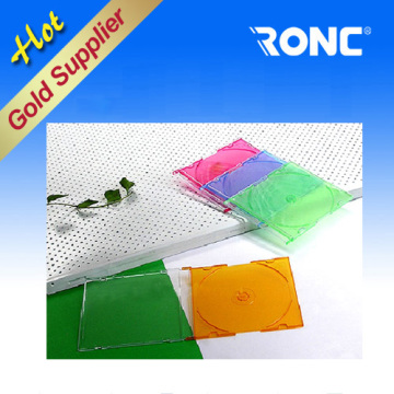 5.2mm Various Color Transparant CD Jewel Case