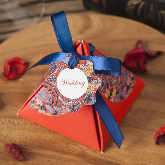 Chinese chocolate candy box