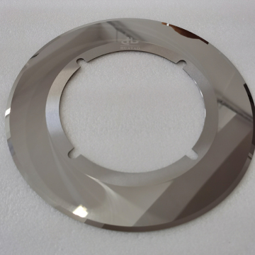 Tungsten carbide slitting blade