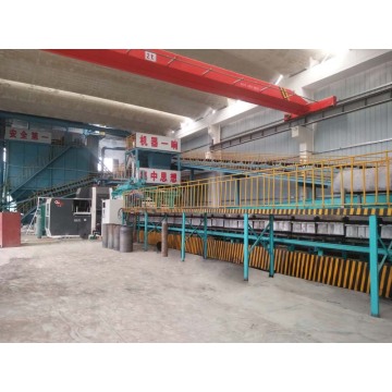 Auto casting machine line