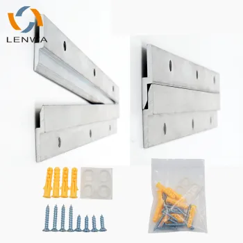 LENWA ALUMINIUM: Customized Extra Long CNC French Cleat for Heavy Duty Mirror Headboard