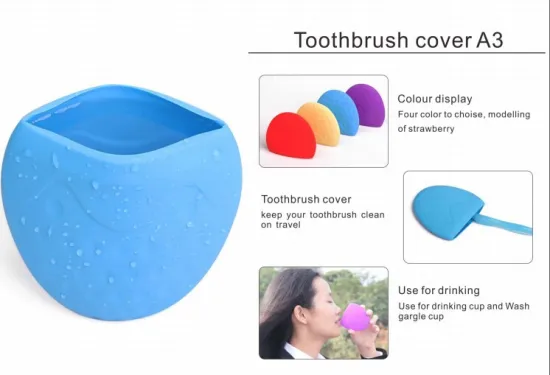 Cup For Brush Teeth/Package for Toothbrush/Silicone Container For Drink Water
