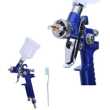 HVLP Mini Repair Spray Paint Gun 0.8 MM/1.0 MM Airbrush Airless Spray Gun Painting Cars Aerograph Tool for Car 1/4 inches